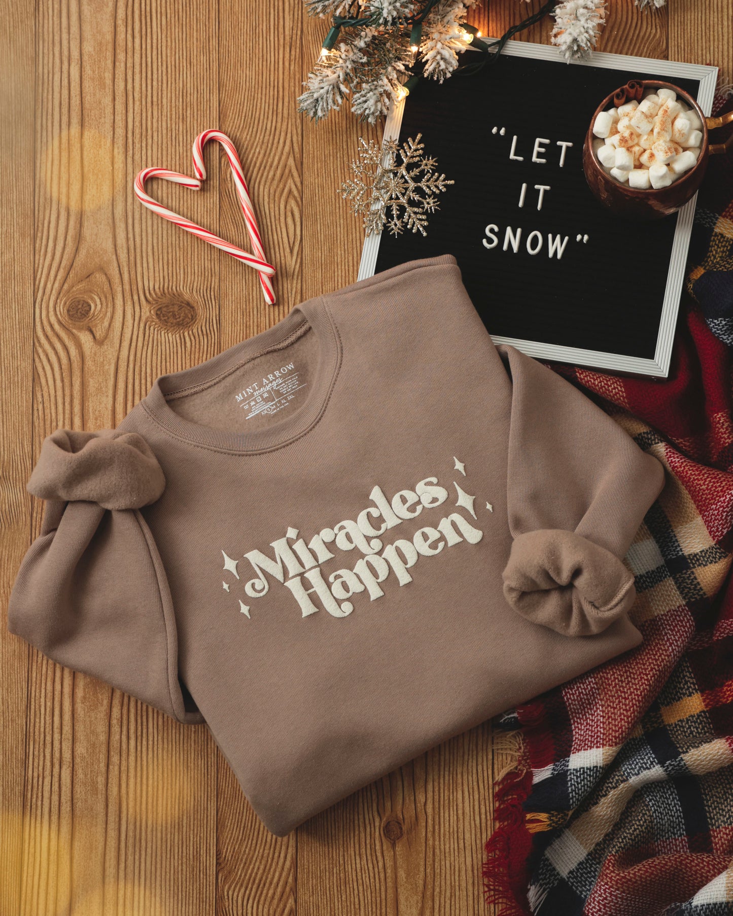Miracles Happen Sweatshirt 2.0