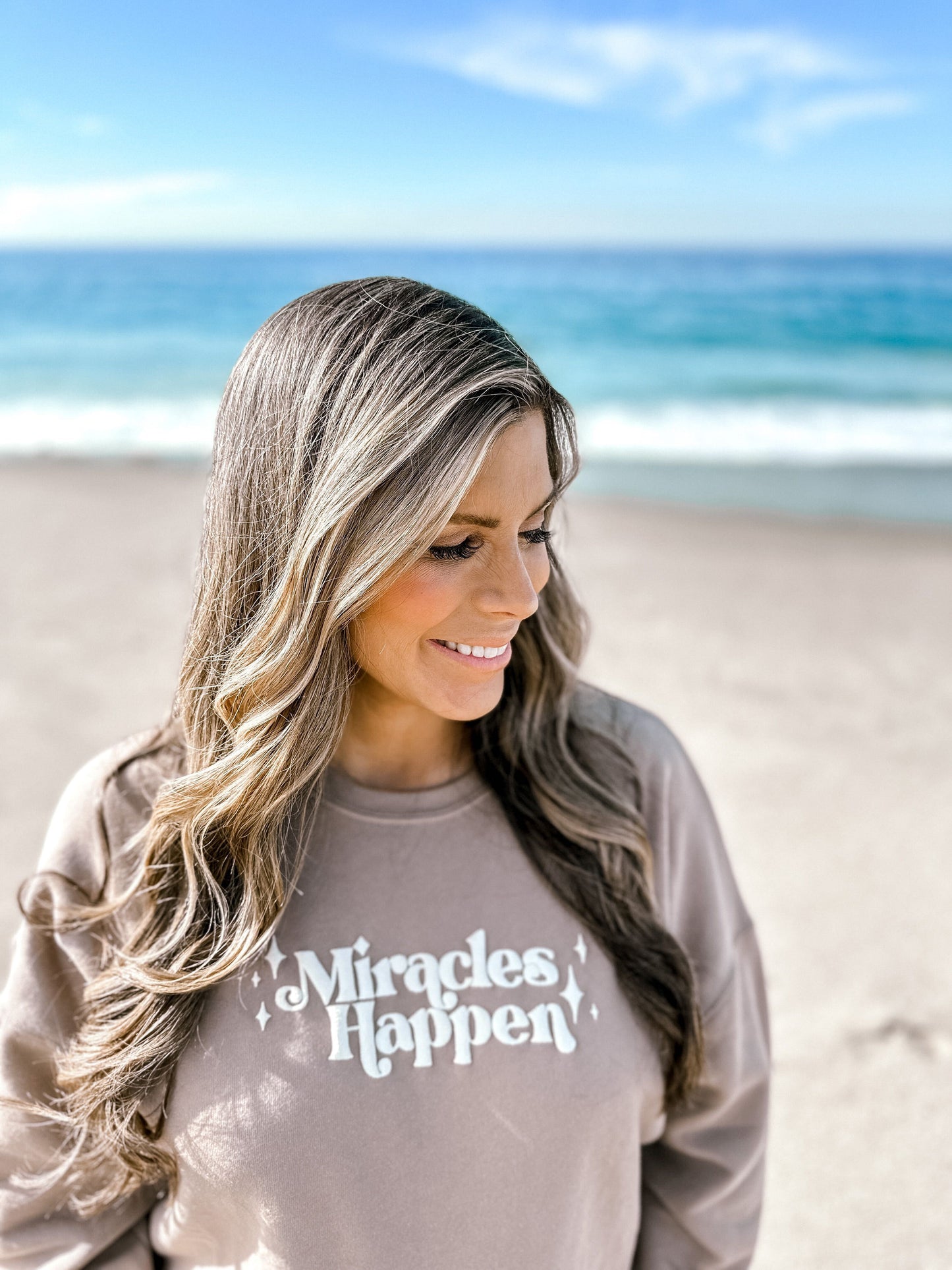 Miracles Happen Sweatshirt 2.0