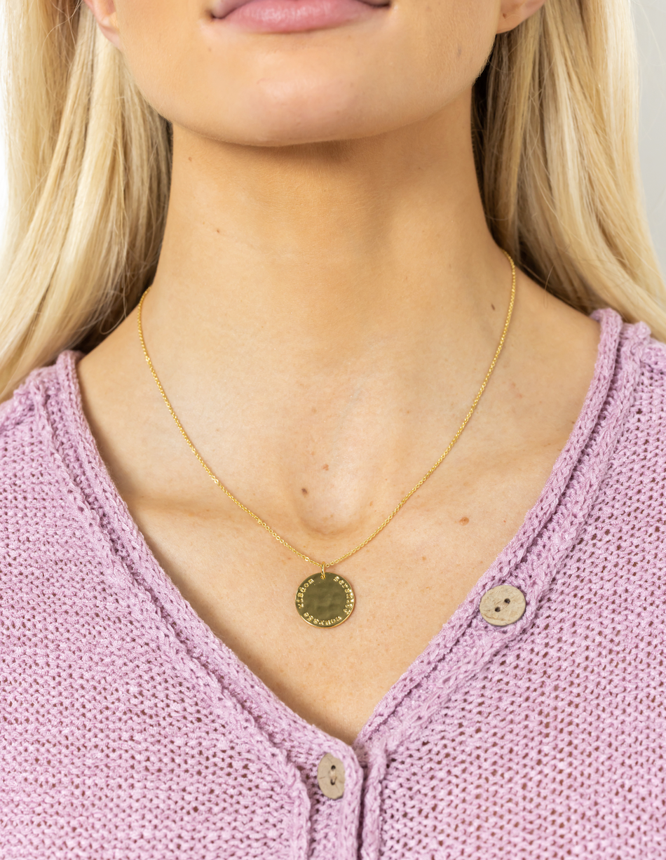 Serenity Gold Necklace
