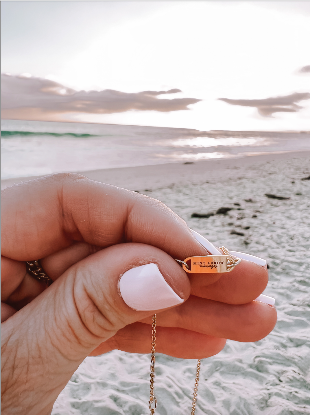 Rainbow Gold Necklace