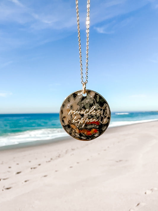 Miracles Happen Gold Necklace